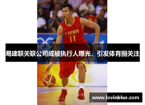 易建联关联公司成被执行人曝光，引发体育圈关注